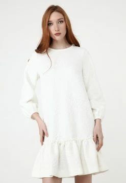 Madam-T FIKERA - Robe De Jour - Milchig