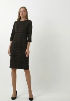 Madam-T IZMIRA - Robe De Jour - Schwarz Senf -Madam-T Soldes 2022 fd06bc4922f84c6aabbb609f6173fd9a