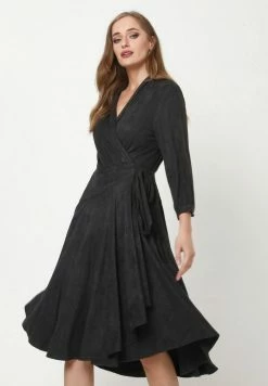 Madam-T Robe De Jour - Schwarz -Madam-T Soldes 2022 fd33ae4309f944d9afc5db562b8e9809