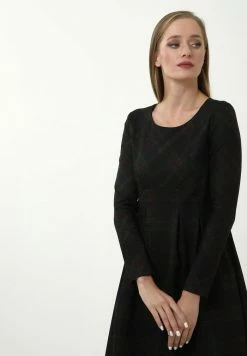 Madam-T KANTRI - Robe De Jour - Grün/ Schwarz -Madam-T Soldes 2022 fd48f17931ec4f169e95c1c2a9bd1f87