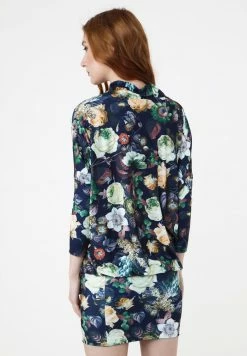 Madam-T AZARINA - Robe De Jour - Blau Grün -Madam-T Soldes 2022 fd58a462289a4f6f8b0637d2d54e25ae