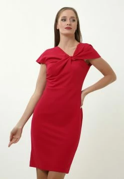 Madam-T DELEYNA - Robe Fourreau - Berry