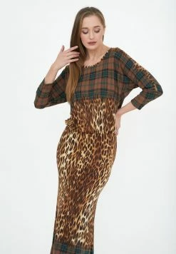 Madam-T ERMINIA - Robe Longue - Brantorn Grün -Madam-T Soldes 2022 fdcaecc8565d42e18d814e9639475a3e