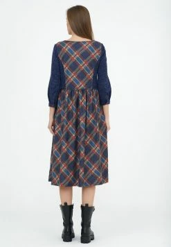 Madam-T SHARLIS - Robe De Jour - Blau/rot -Madam-T Soldes 2022 fddc1ccde8364cd7b1c86b7d022d0eb3