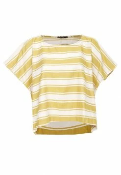 Madam-T SHARON - T-shirt Imprimé - Senf, Weiß -Madam-T Soldes 2022 fdebabddf55844e58b5dfc3ef942f54f