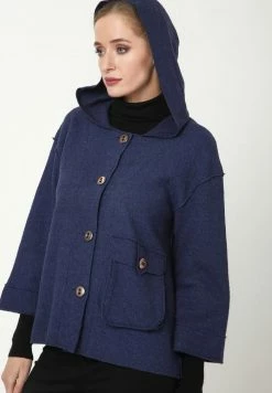 Madam-T PIRA - Gilet - Blau -Madam-T Soldes 2022 fe129677f15b428d82c3bb68141bdc6b