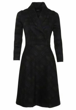 Madam-T JERSEYKLEID - Robe En Jersey - Blau Braun -Madam-T Soldes 2022 fe64cc08e54849f68922d8ec7620b4bd