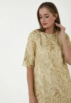 Madam-T MILANA - Robe De Soirée - Goldrute -Madam-T Soldes 2022 ff05e6df1f524f16bb024c24d922c093