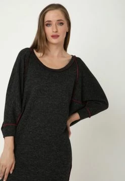 Madam-T Robe De Jour - Schwarz 12 Madam-T Robe De Jour - Schwarz -Madam-T Soldes 2022 ff1149b76f764eee9fad5c13429b0a0c