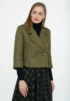 Madam-T YANMIN - Blazer - Khaki -Madam-T Soldes 2022 ff176eef6009434baa64e78dec9d08ad